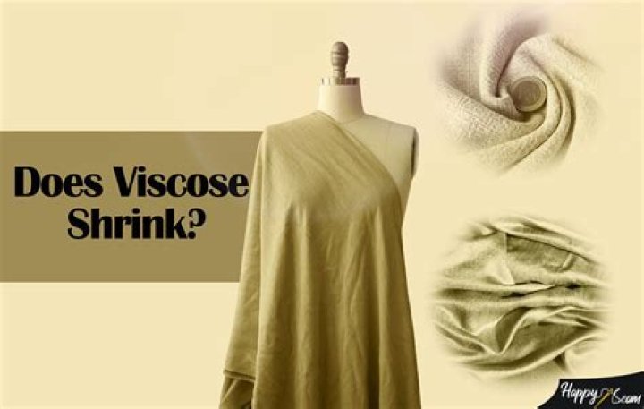 How do you shrink viscose clothing?