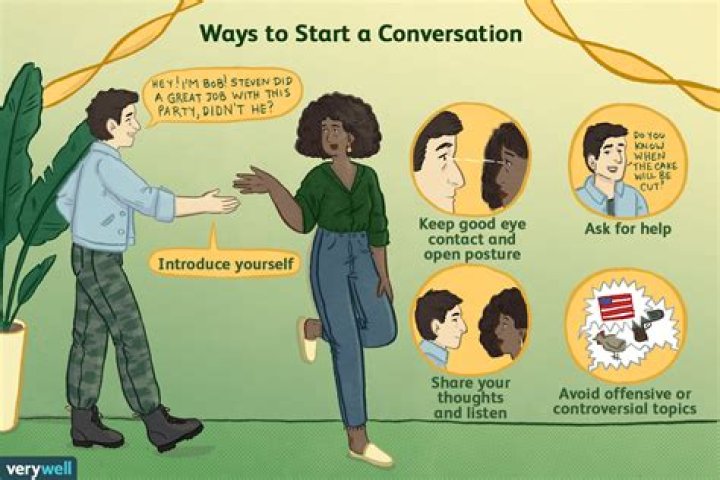 How do you start a conversation after a long time?