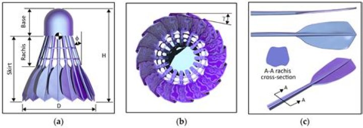 How does a shuttlecock flip?