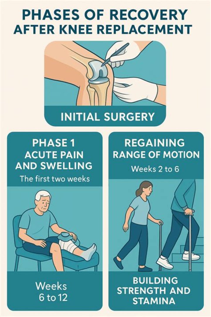 How far should I be able to bend my knee after replacement?