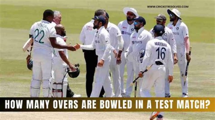 How is test match won?