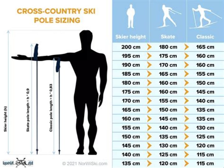 How long cross-country skis should be?