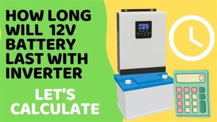 How long does a 12V battery last?