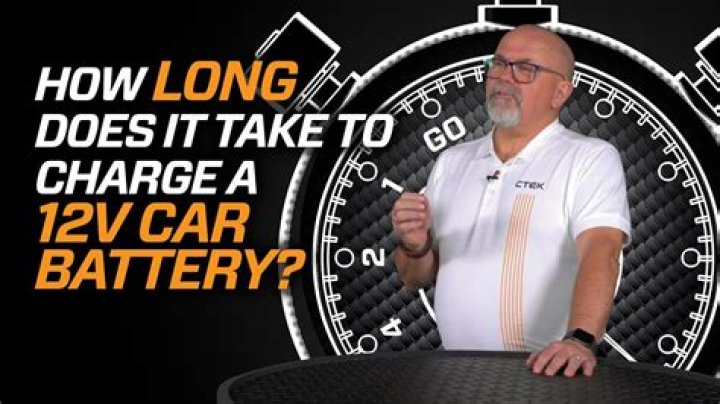 How long does a 7.2 battery take to charge?
