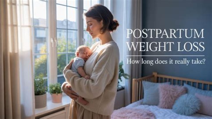 How long does postpartum weight gain last?