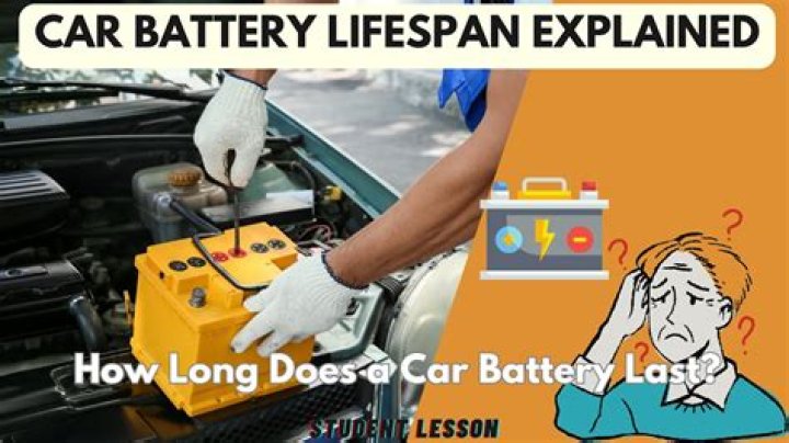 How long should a car battery last?