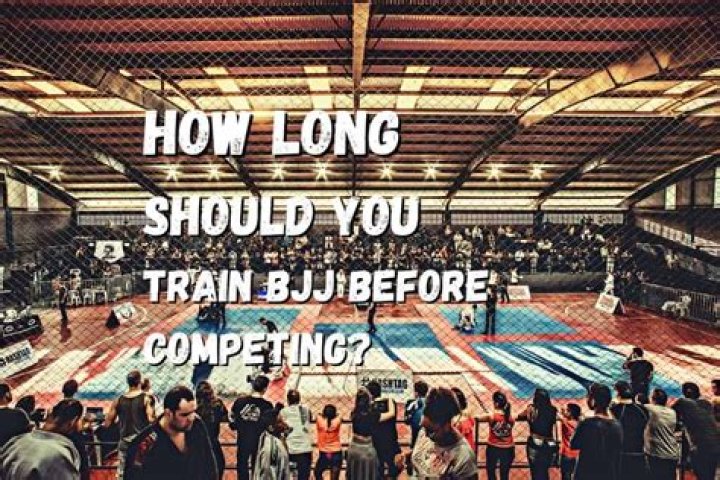 How long should you train BJJ before competing?