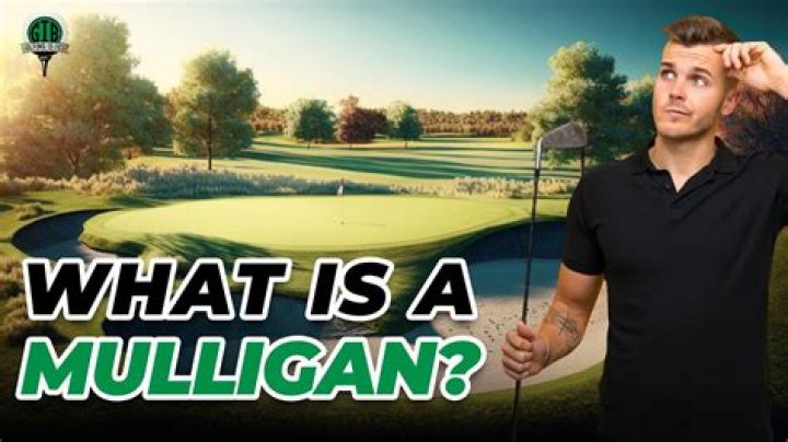How many mulligans do you get in a golf game?