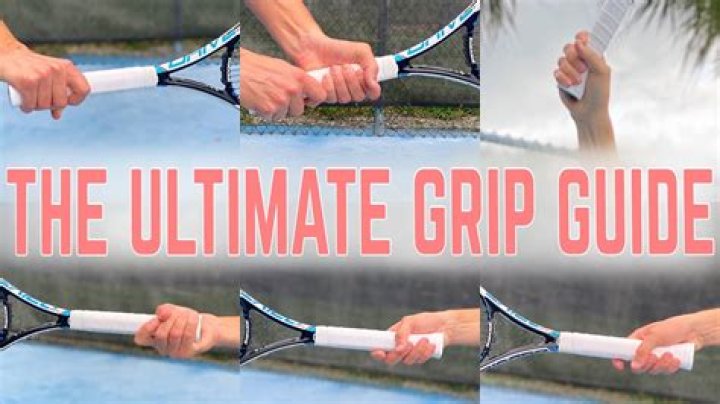 How many tennis grips are there?