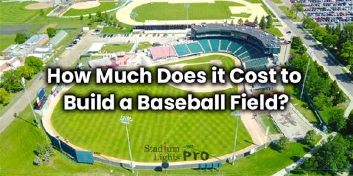 How much did the Field of Dreams stadium cost?