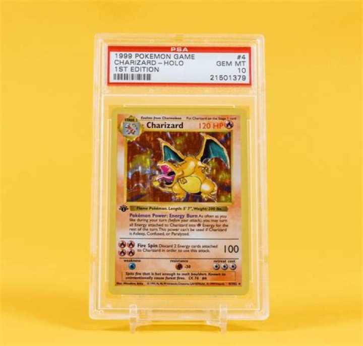 How much is a 1999 holographic Charizard worth?