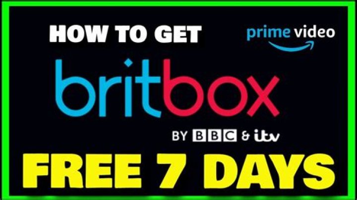 How much is BritBox a month?
