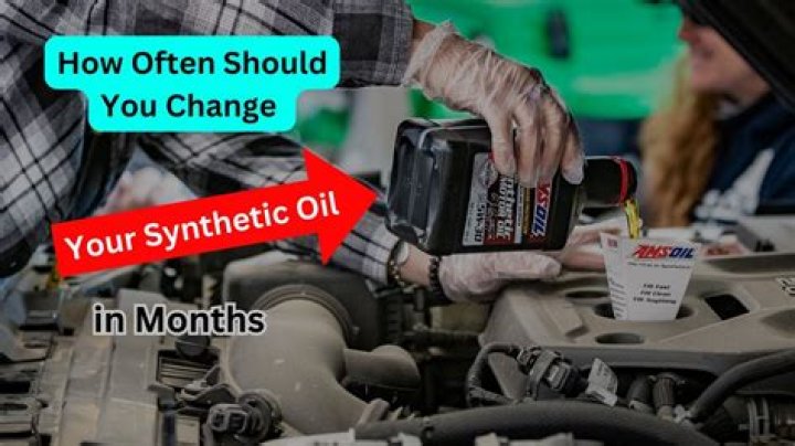 How often do you change your oil with full synthetic?