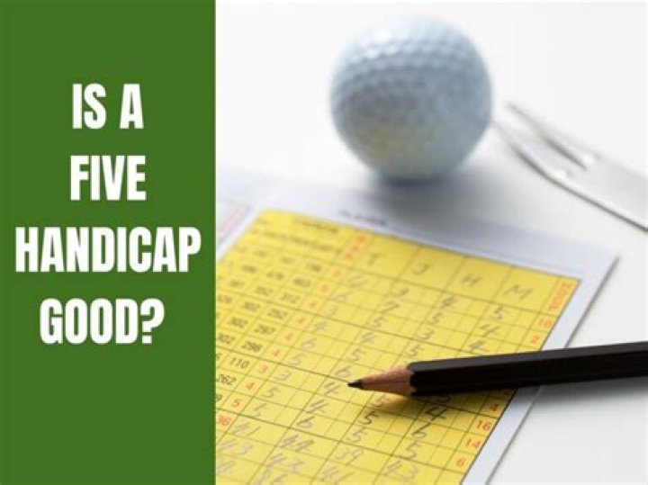Is a 5 handicap good?