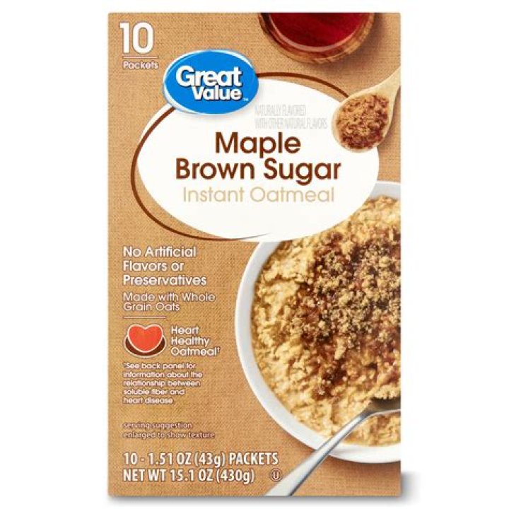Is Brown Sugar oatmeal good for acid reflux?