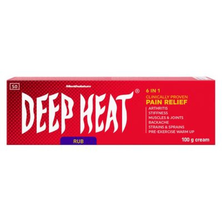 Is Deep heat cream good for arthritis?