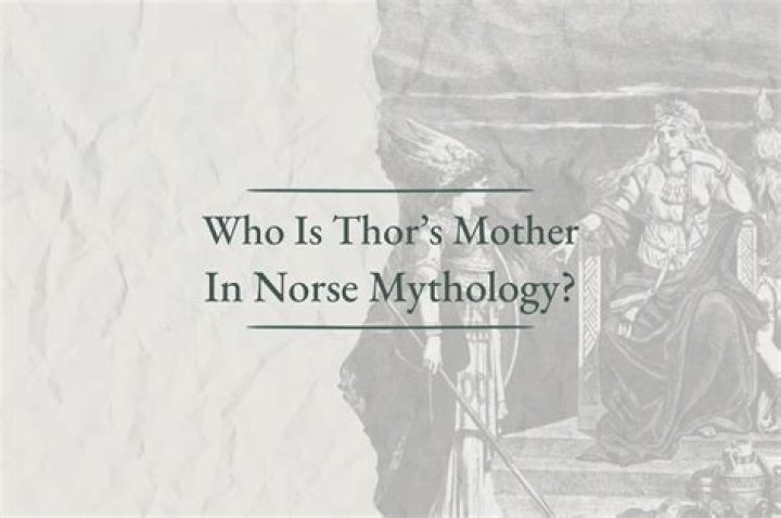Is Frigg Thor's mother?