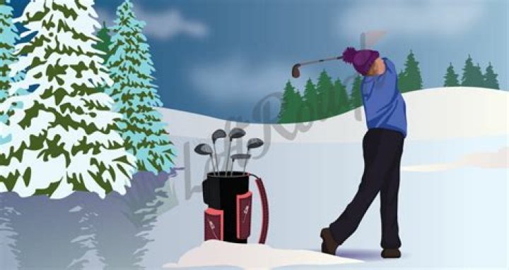 Is golf more difficult in winter?