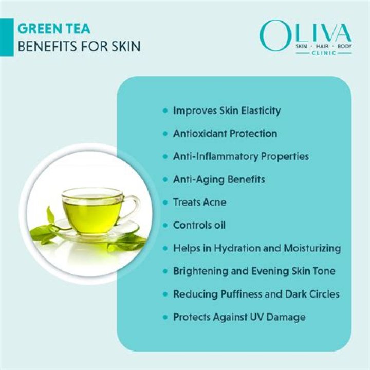 Is green tea the same as drinking water?