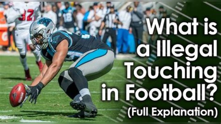 Is illegal touching in football?