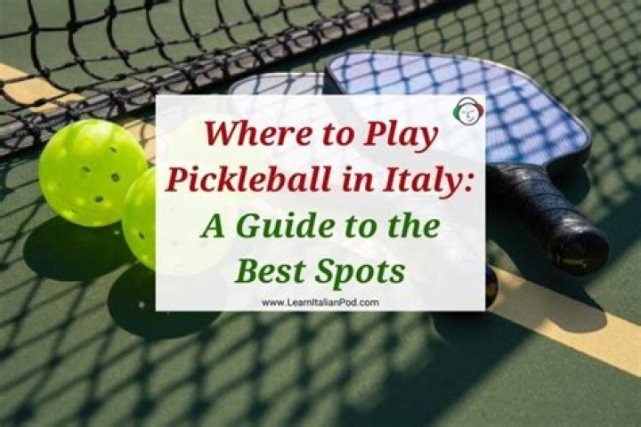 Is pickleball in Italy?
