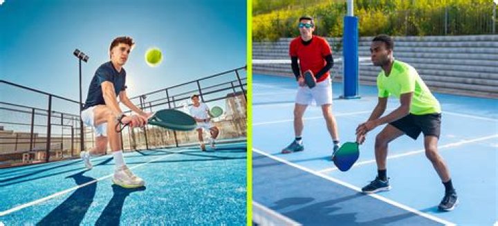 Is Pickleball the same as squash?