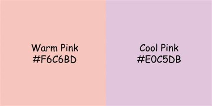Is pink a warm or cool color?