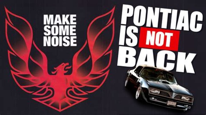 Is Pontiac coming back in 2020?