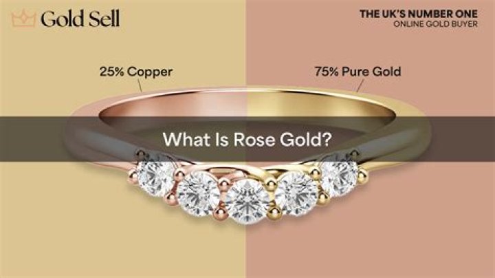 Is rose gold gaudy?