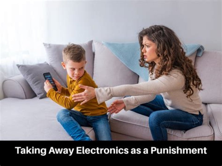 Is taking away my child's phone a good punishment?