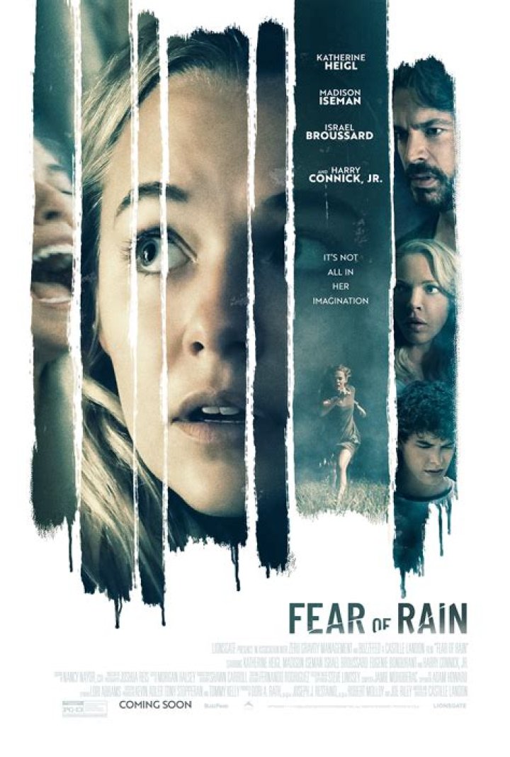 Is the little girl in fear of rain real?
