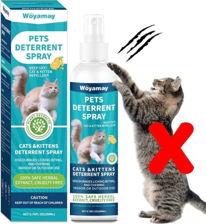 Is there a spray to keep cats away?