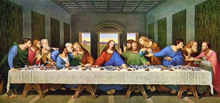 Is there a woman in the Last Supper?