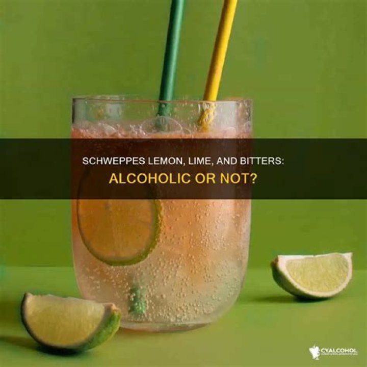 Is there alcohol in Schweppes?