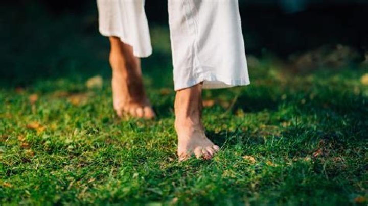 Is walking barefoot outside good for you?