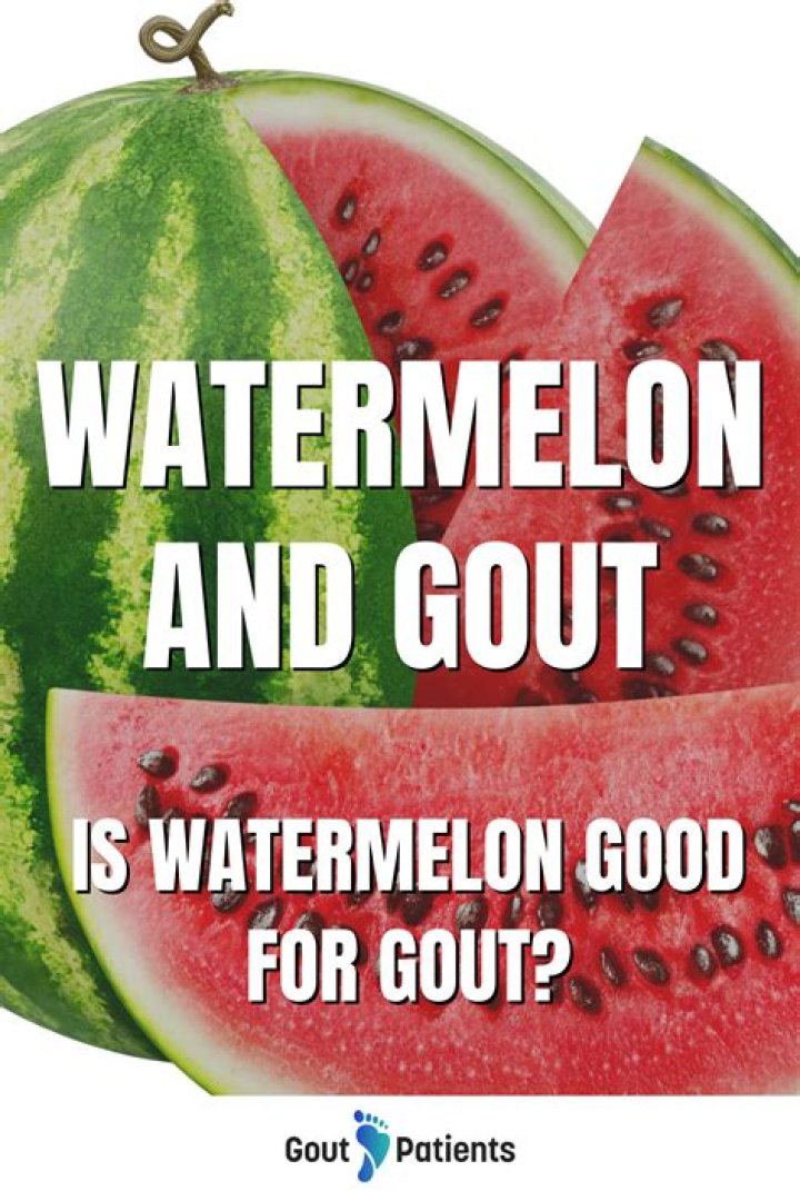 Is watermelon good for gout?