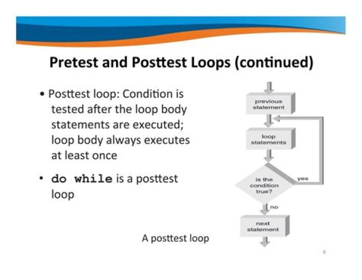 What are pretest and posttest loops?