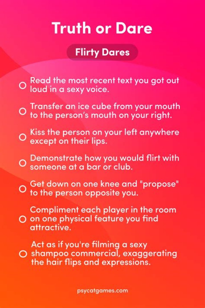 What are some flirty truth questions?