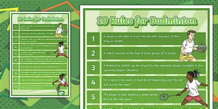What are the badminton rules?