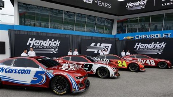 What cars are Hendrick Motorsports?
