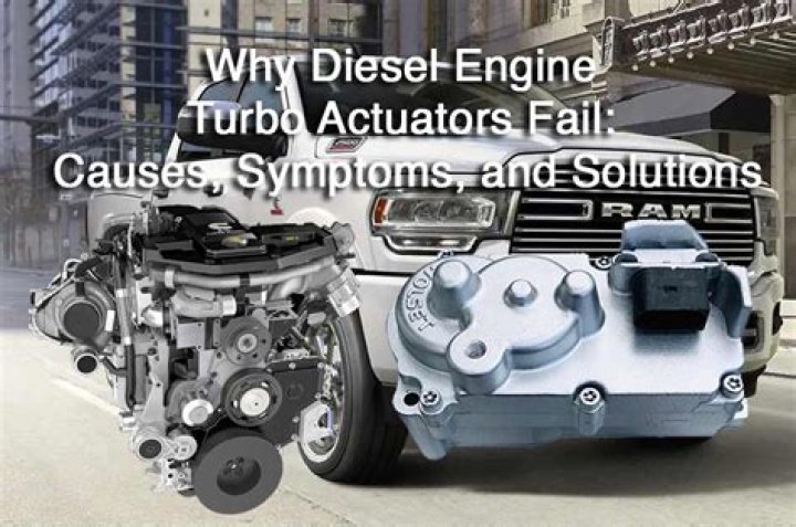 What causes a diesel turbo to fail?