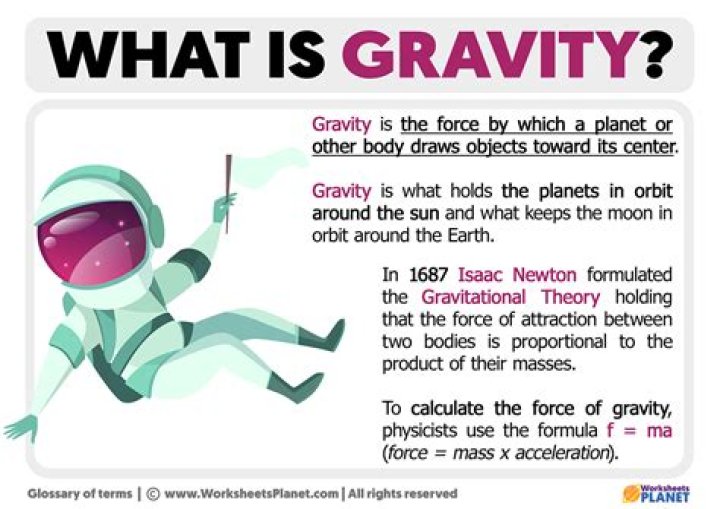 What causes gravity simple answer?