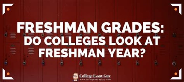 What colleges ignore freshman year?