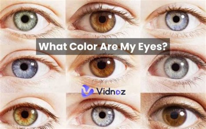 What color are Scottish eyes?