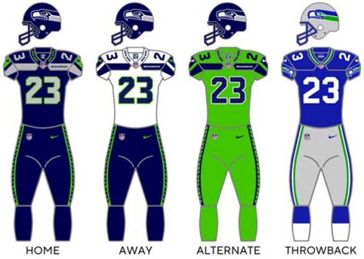 What color jersey is home in NFL?