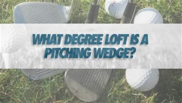 What degree is a Cobra pitching wedge?