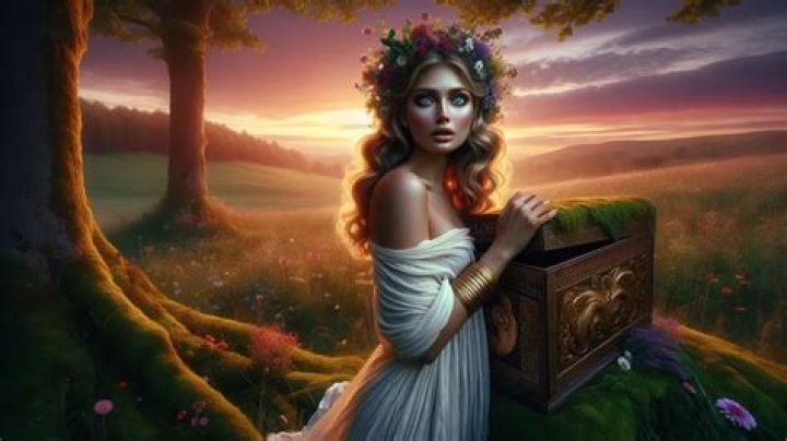 What did Aphrodite give Pandora?