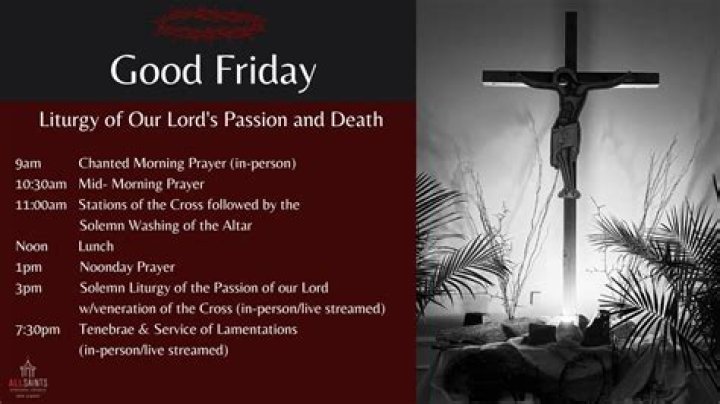What do Christians do on Good Friday?