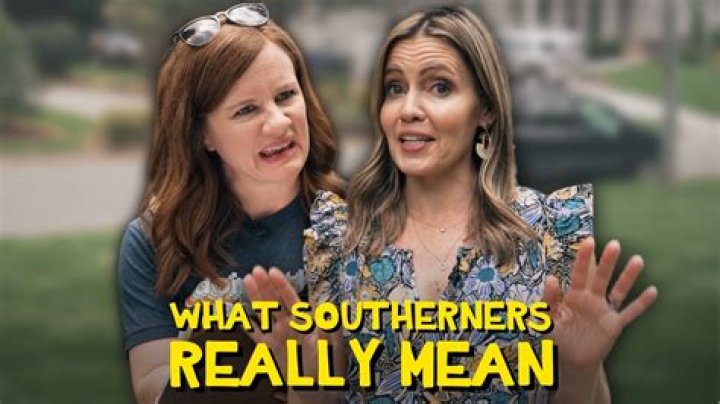 What do Southerners say weird?