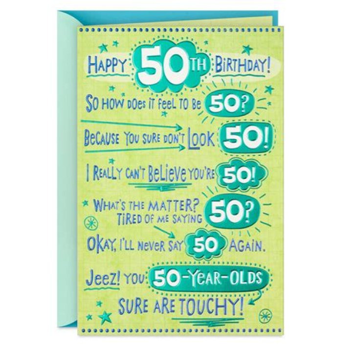 What does 50th birthday symbolize?
